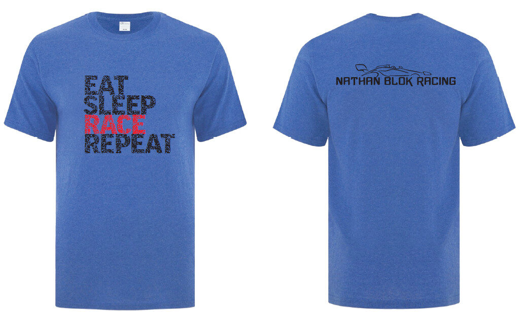 Eat Sleep Race Repeat T-Shirt